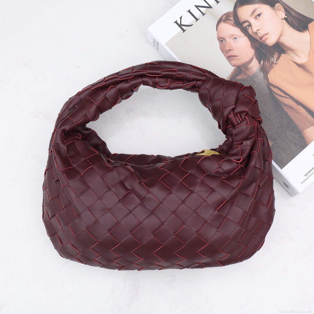 Bottega Veneta BV 651876 mini Jodie Grape