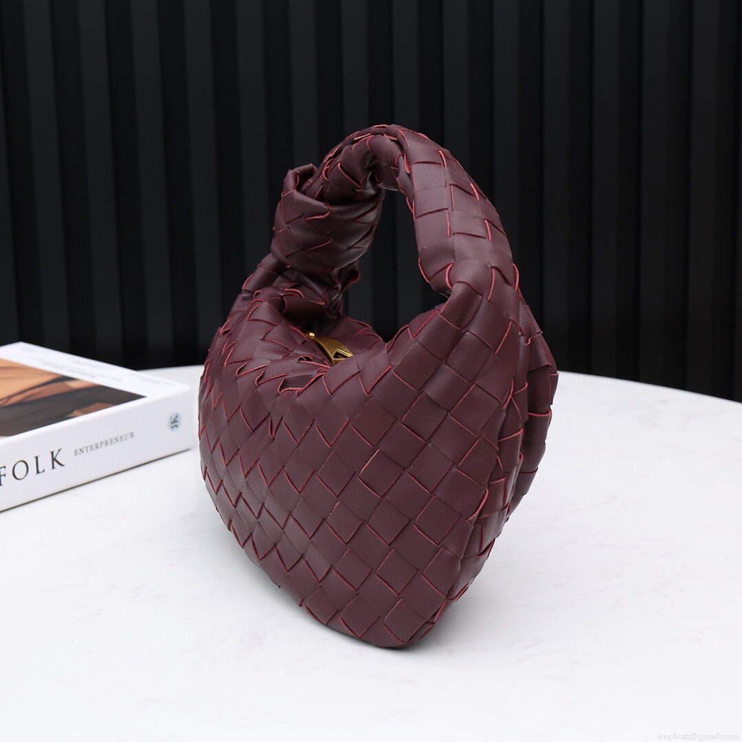 Bottega Veneta BV 651876 mini Jodie Grape