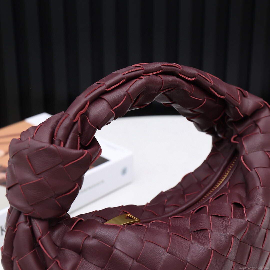 Bottega Veneta BV 651876 mini Jodie Grape