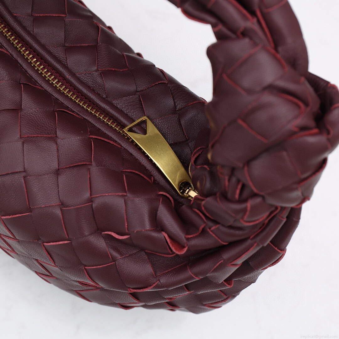 Bottega Veneta BV 651876 mini Jodie Grape