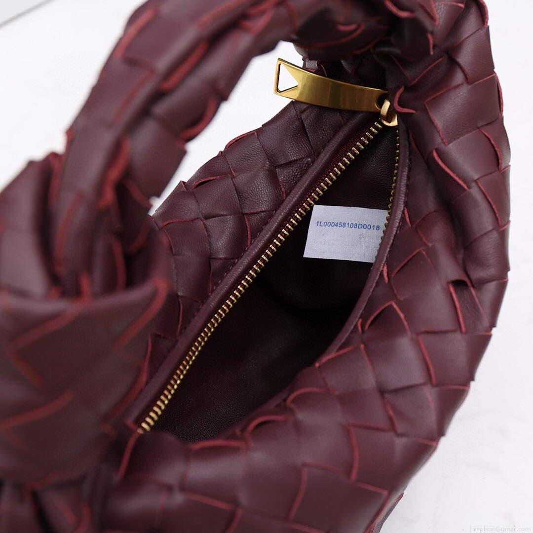 Bottega Veneta BV 651876 mini Jodie Grape