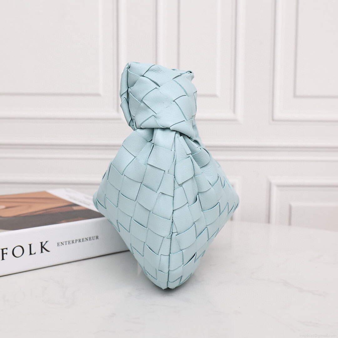 Bottega Veneta BV 651876 mini Jodie Light Blue