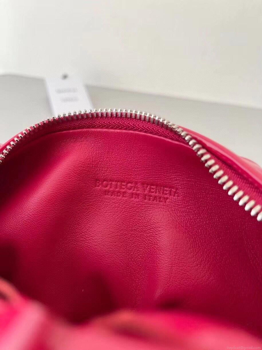 Bottega Veneta BV 651876 mini Jodie Patent leather Red