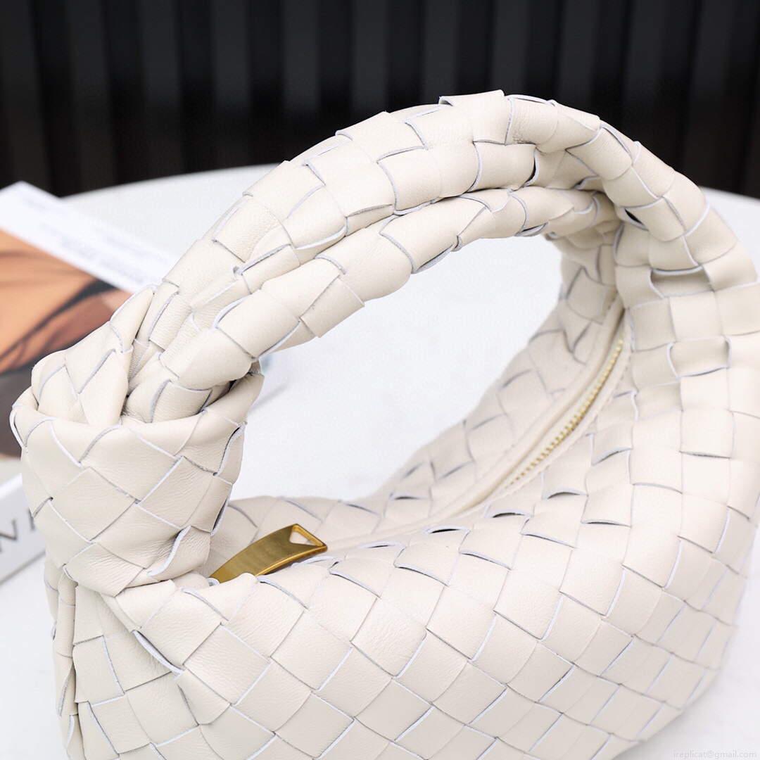 Bottega Veneta BV 651876 mini Jodie Beige