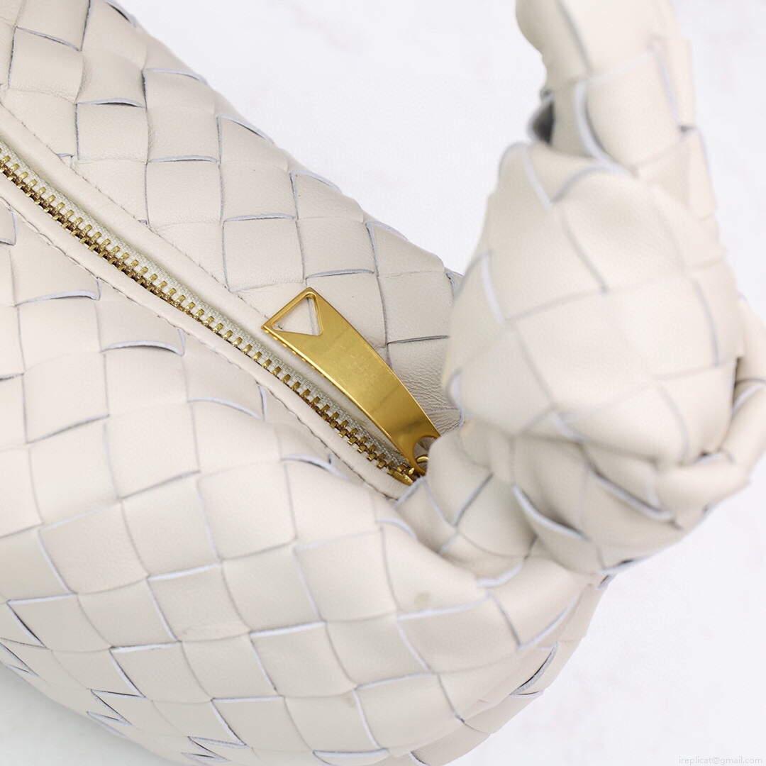 Bottega Veneta BV 651876 mini Jodie Beige