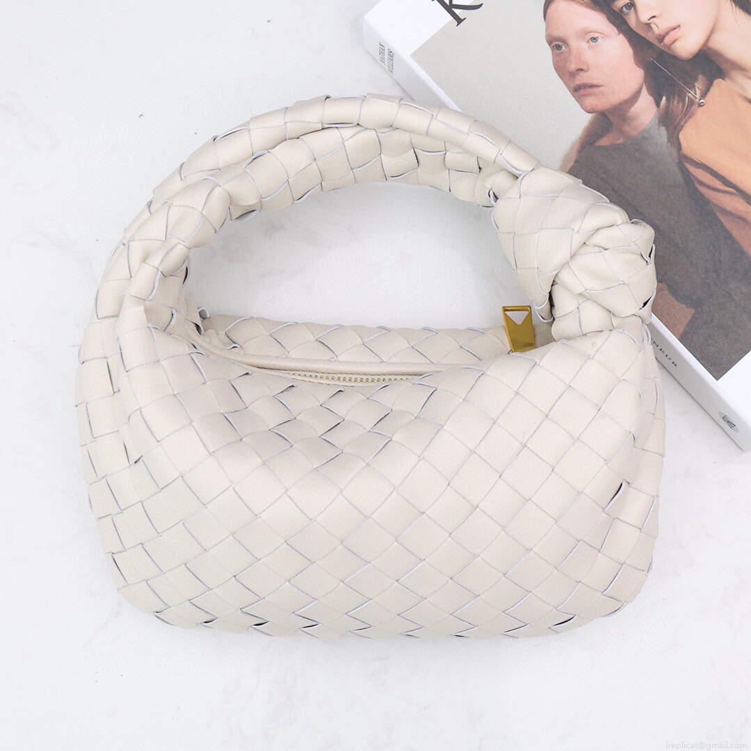 Bottega Veneta BV 651876 mini Jodie Beige