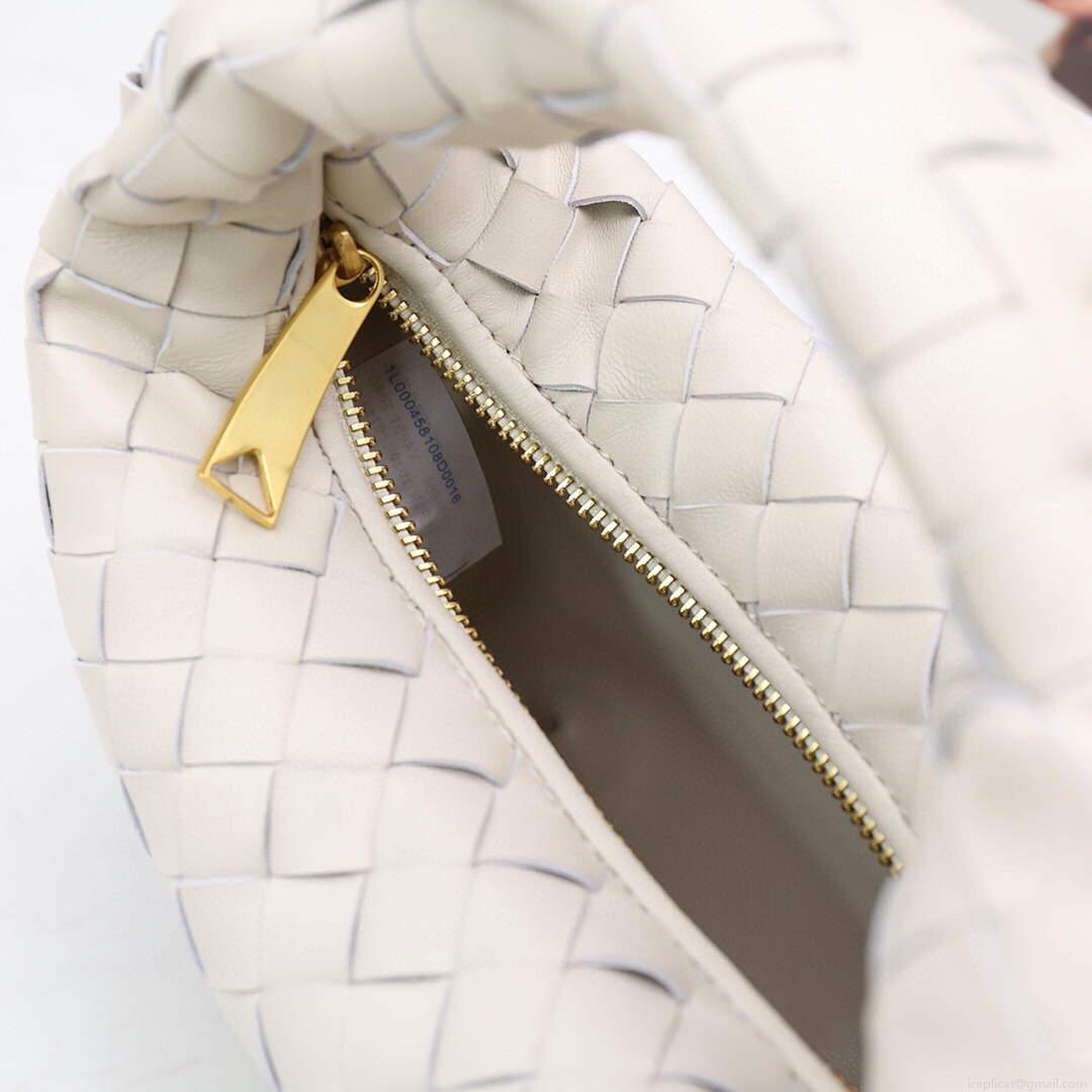 Bottega Veneta BV 651876 mini Jodie Beige