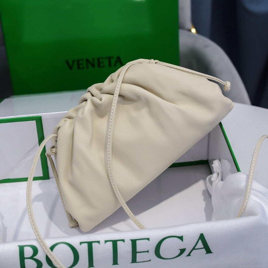 Bottega Veneta 585852 BV Mini Pouch Beige Bag