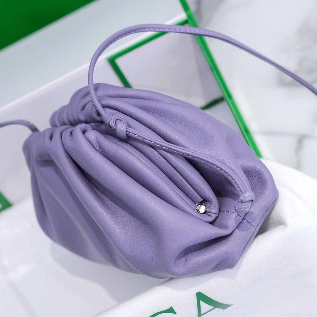 Bottega Veneta 585852 BV Mini Pouch Purple Bag
