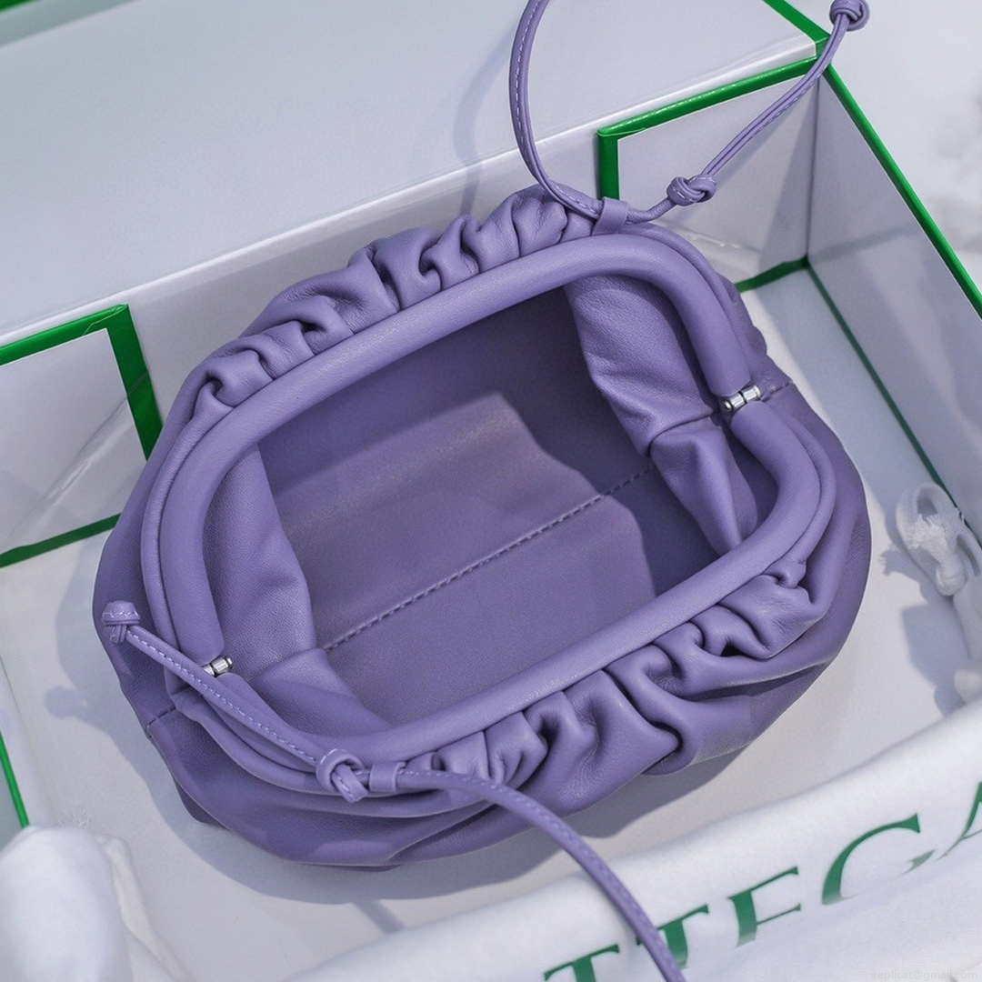 Bottega Veneta 585852 BV Mini Pouch Purple Bag