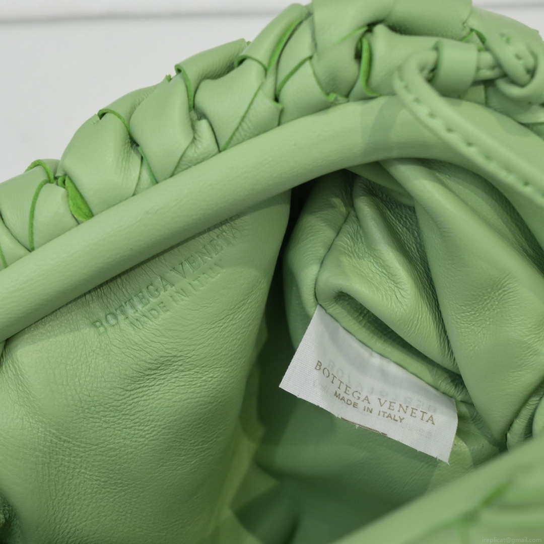 BV 585852VCPP13840 Bottega Veneta Mini Pouch Light Green