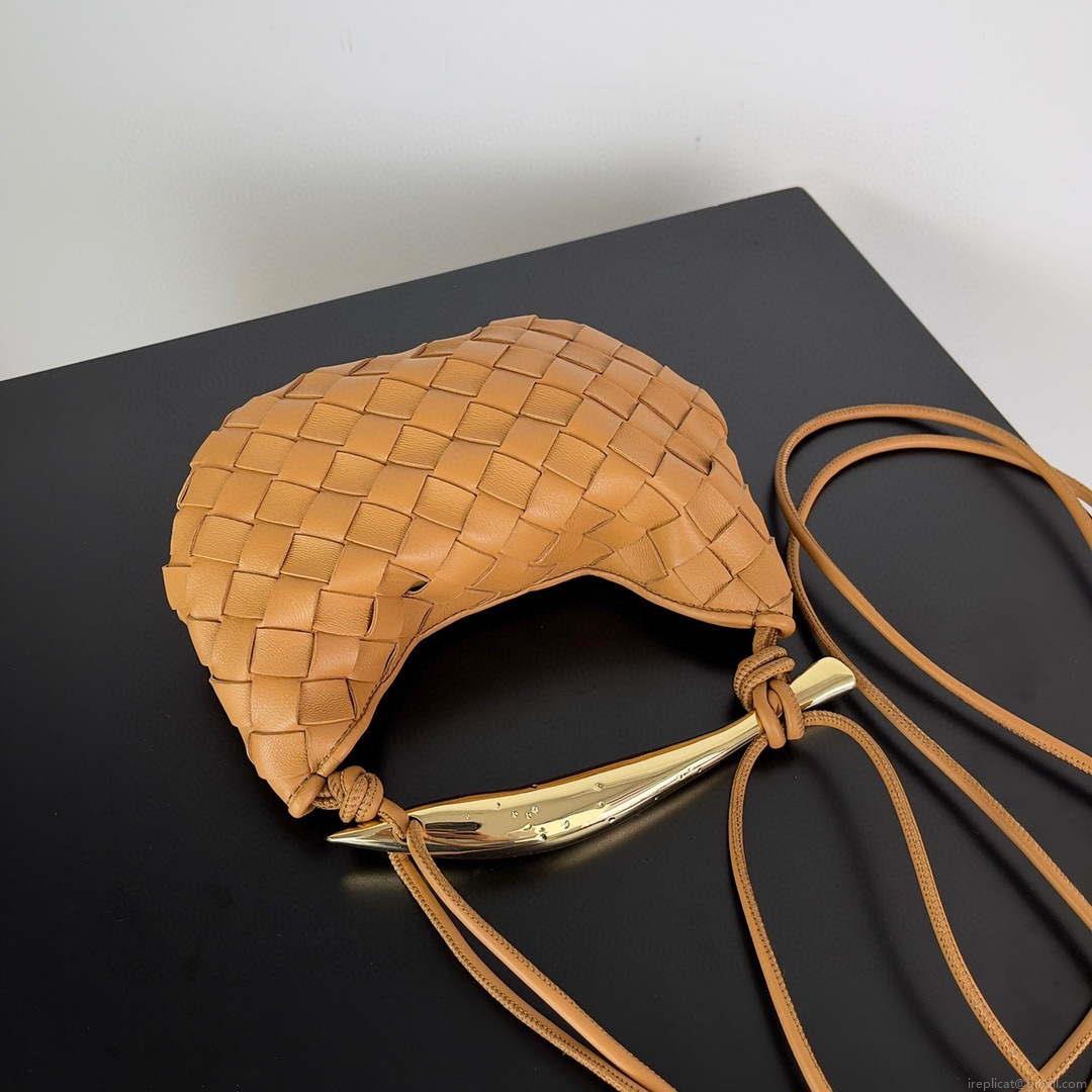 Bottega Veneta BV 744267 Mini Sardine Brown