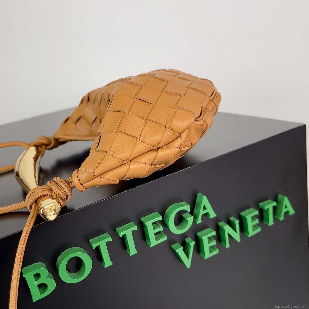 Bottega Veneta BV 744267 Mini Sardine Brown