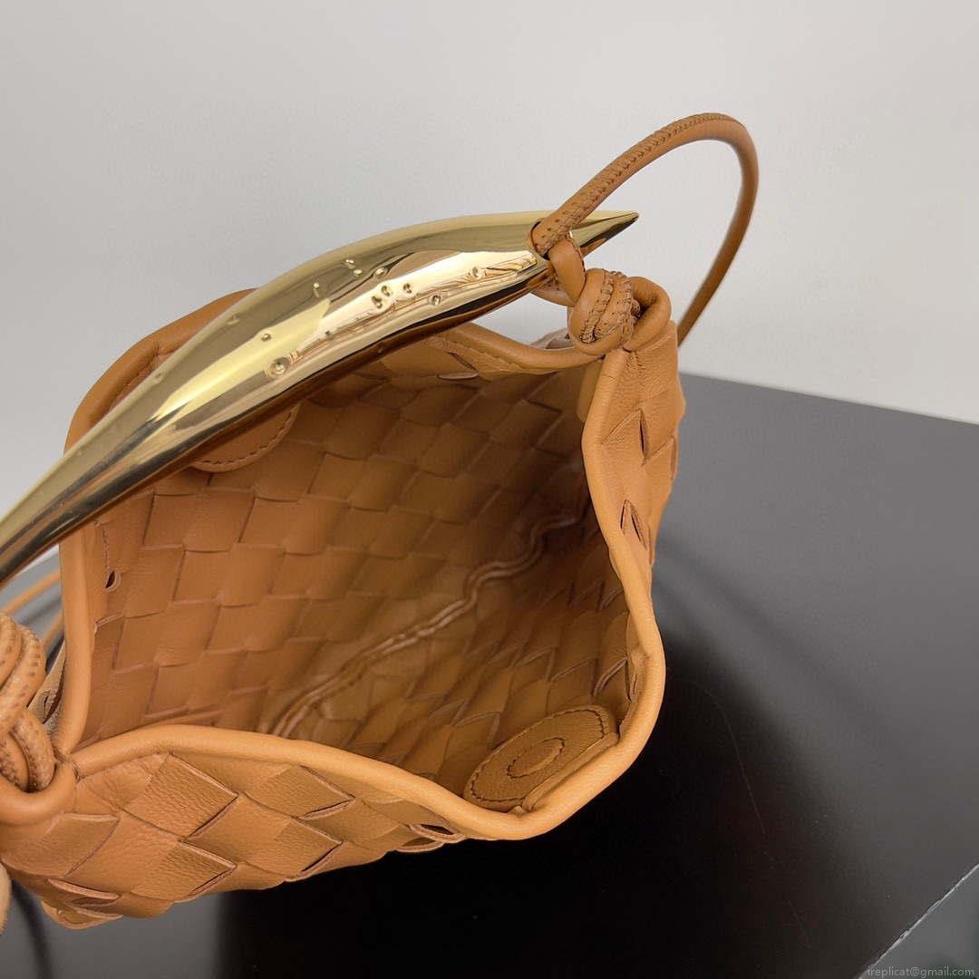 Bottega Veneta BV 744267 Mini Sardine Brown