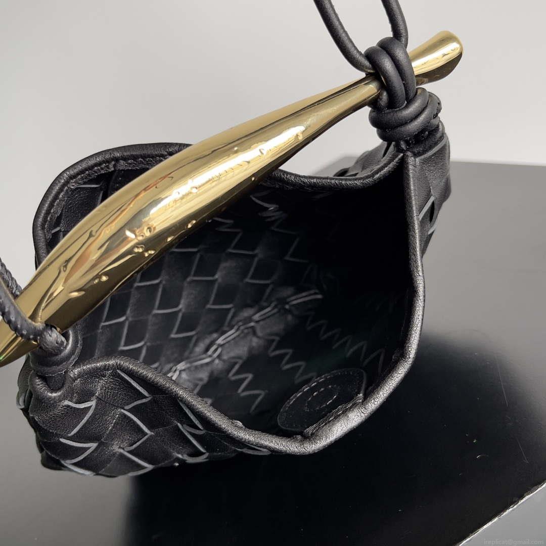 Bottega Veneta BV 744267 Mini Sardine Black