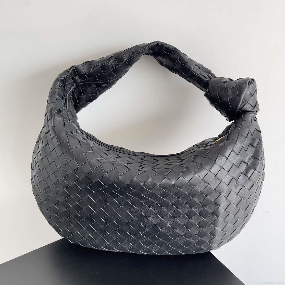 Bottega Veneta BV 600263 Medium Jodie Bag Black