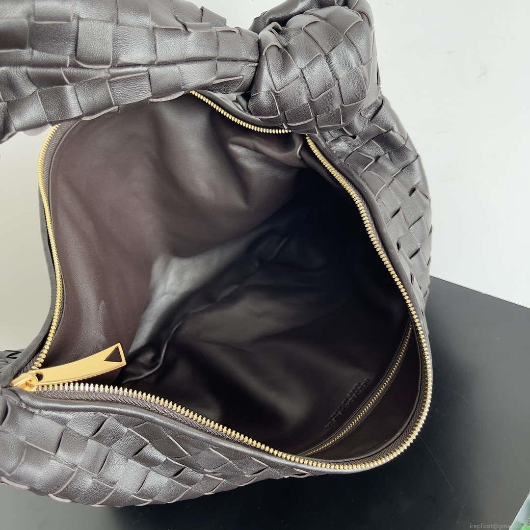 Bottega Veneta BV 600263 Medium Jodie Bag Dark Brown