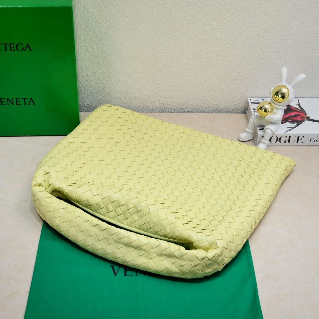 Bottega Veneta BV 763970 Large Hop Fondant Bag Yellow