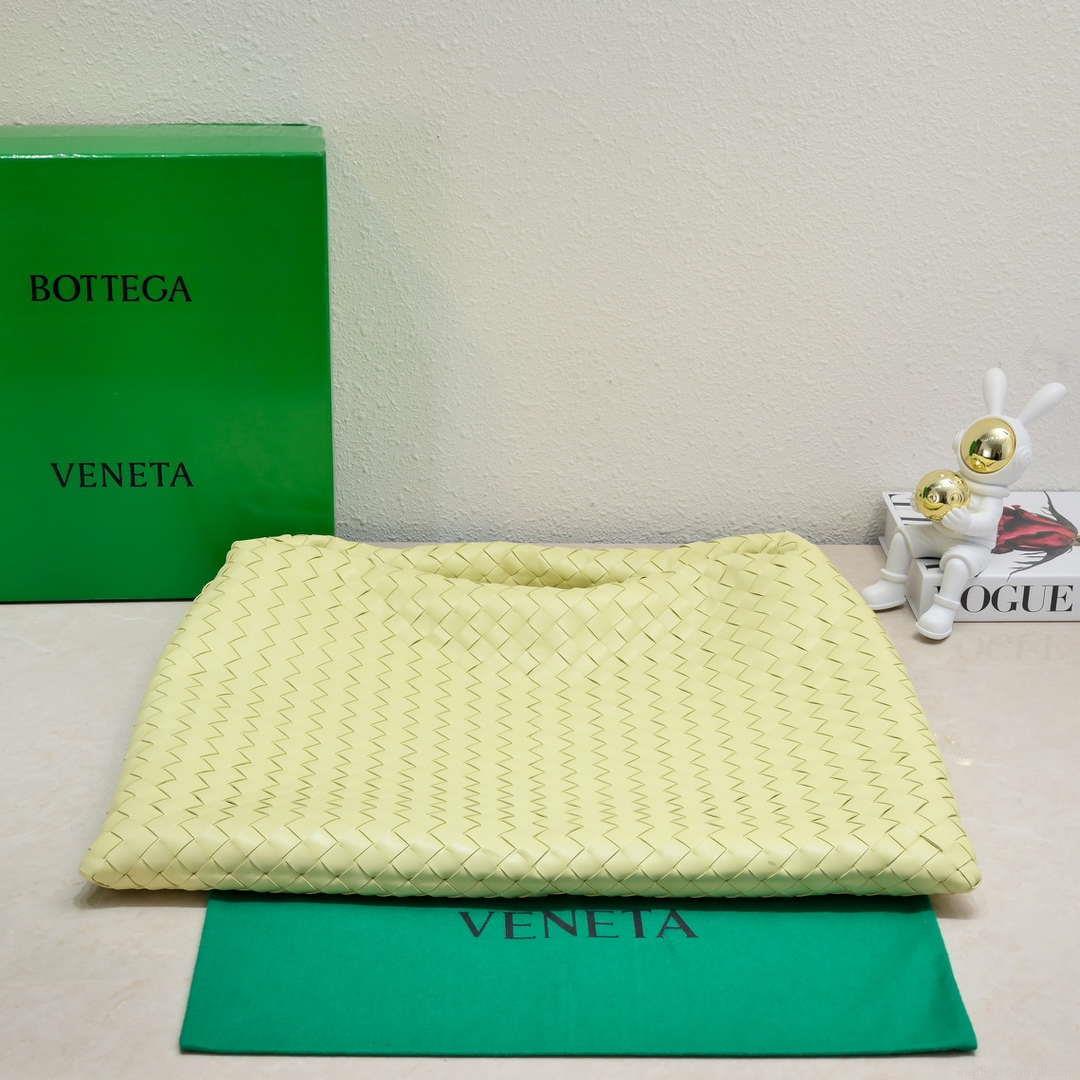 Bottega Veneta BV 763970 Large Hop Fondant Bag Yellow