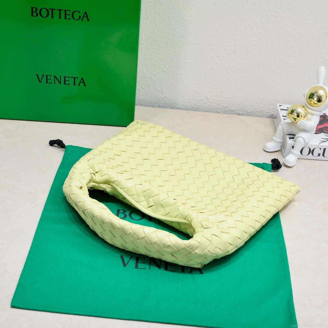 Bottega Veneta BV 763966 Small Hop oyster Bag Yellow