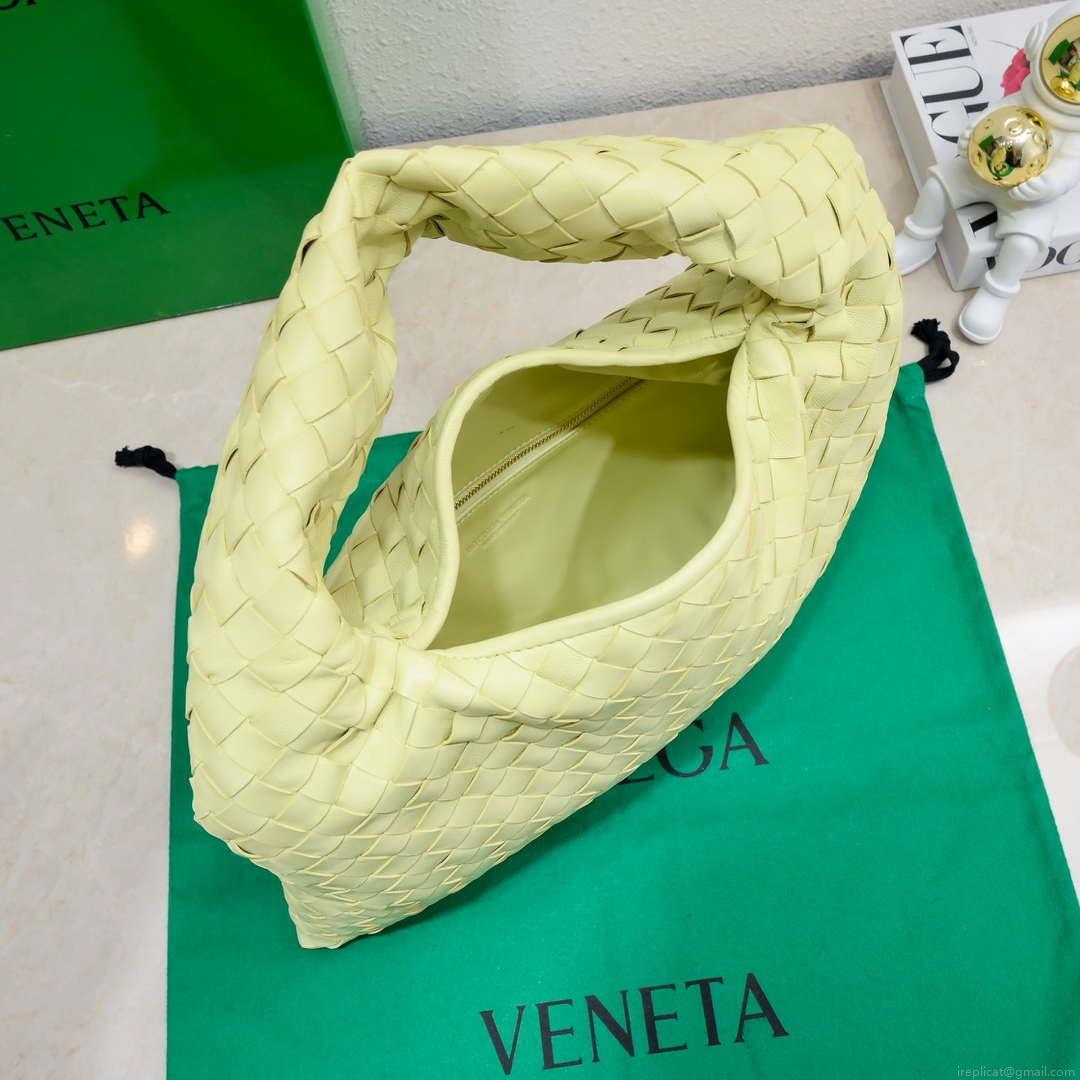 Bottega Veneta BV 763966 Small Hop oyster Bag Yellow