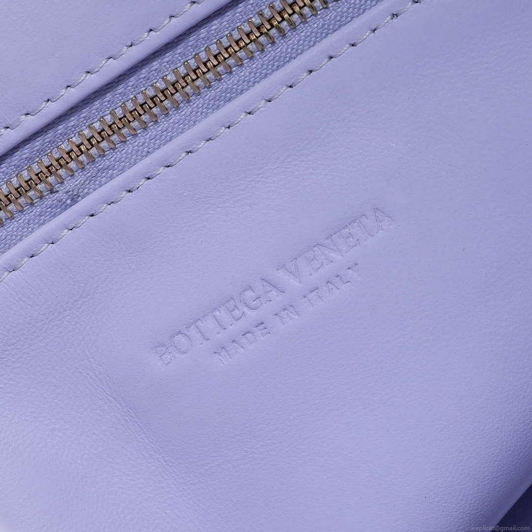 Bottega Veneta BV 763970 Large Hop Fondant Bag Purple