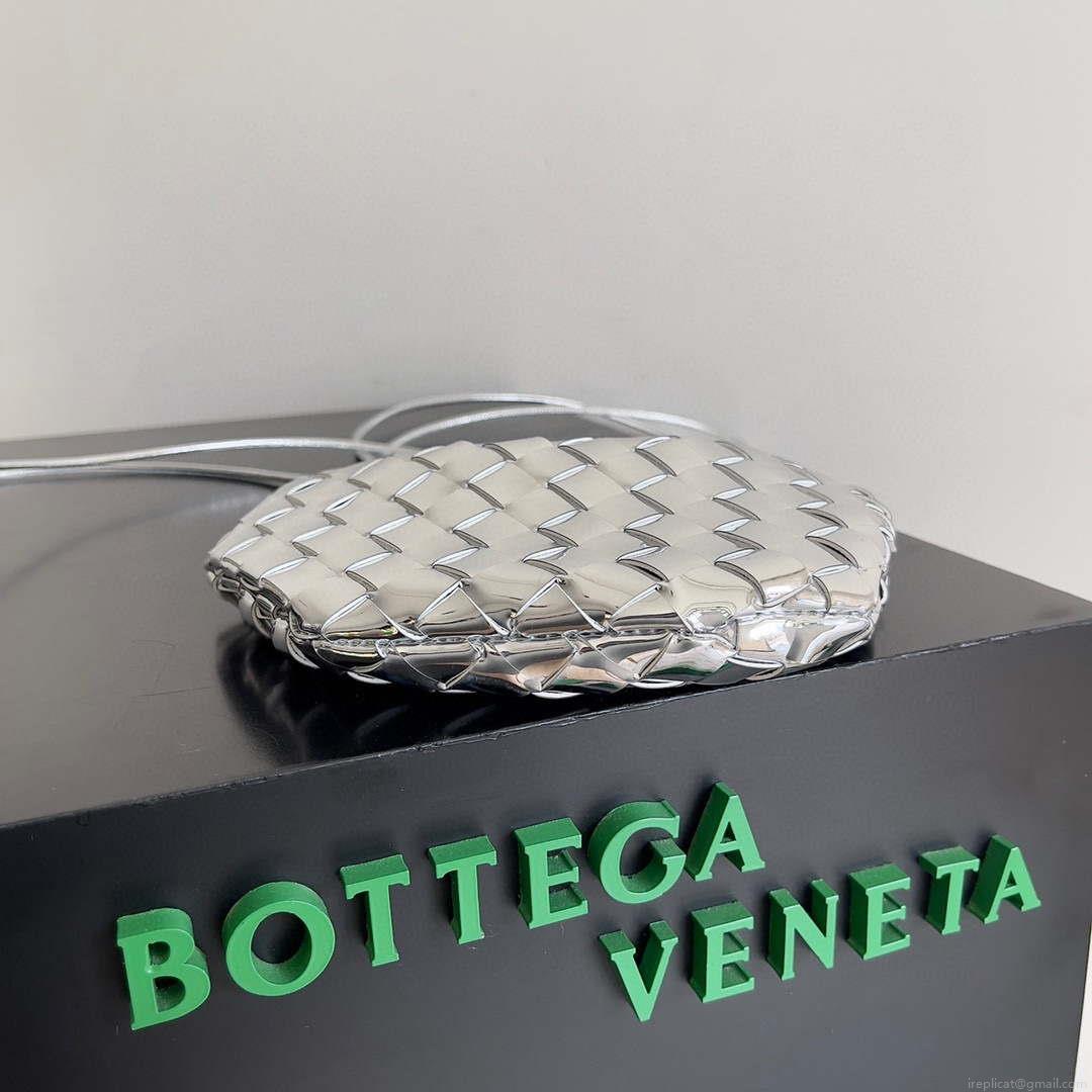 Bottega Veneta Mini Sardine Cross-body bag realised with Intrecciato Silver Hardware BV 744267