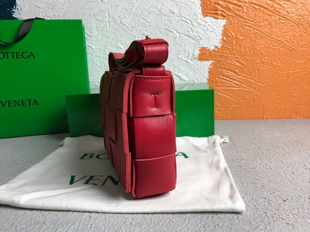 Bottega Veneta BV 578004 Cassette Cross-body Bag 58890 Red