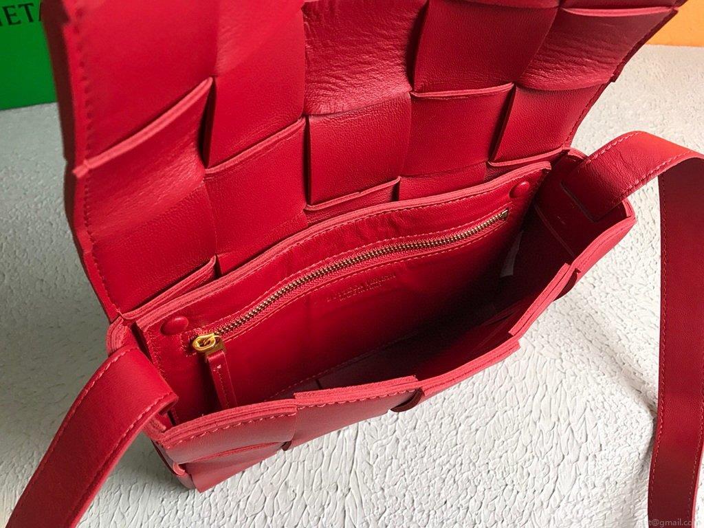 Bottega Veneta BV 578004 Cassette Cross-body Bag 58890 Red