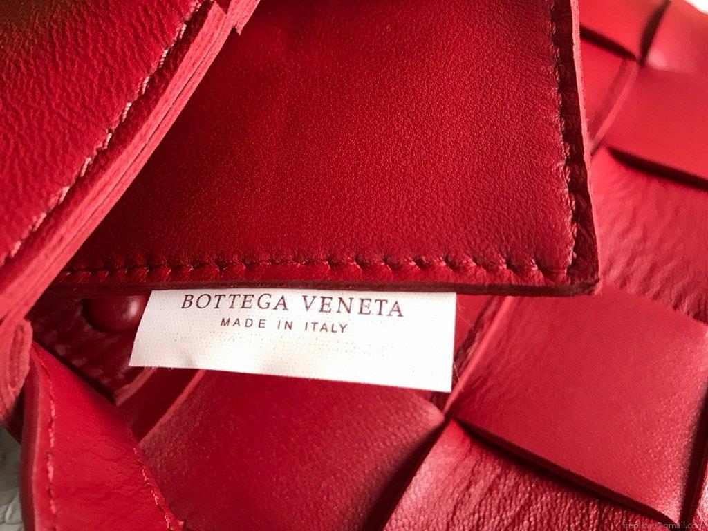 Bottega Veneta BV 578004 Cassette Cross-body Bag 58890 Red