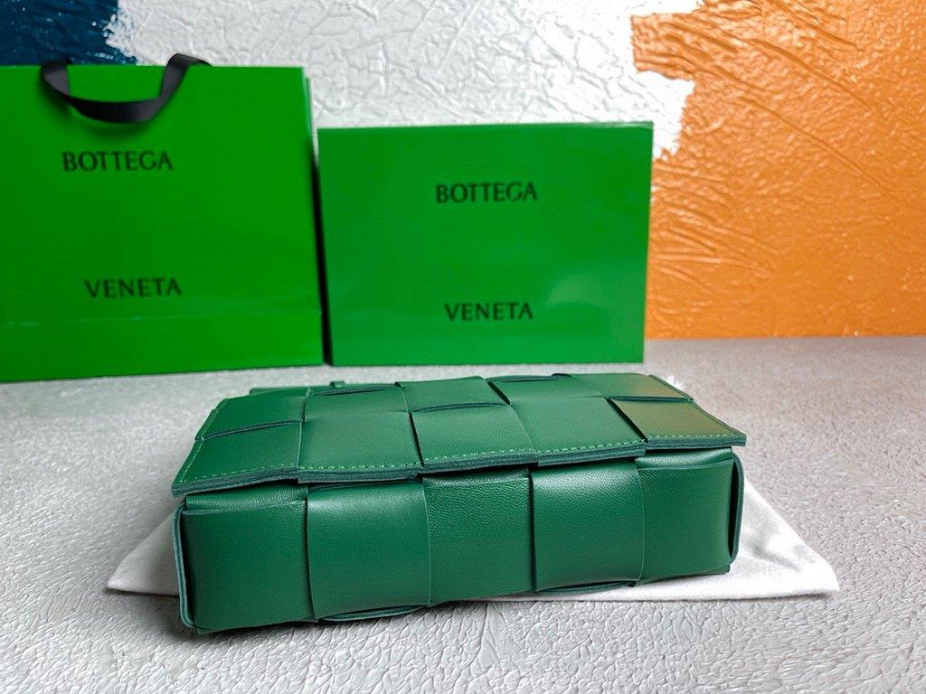 Bottega Veneta BV 578004 Cassette Cross-body Bag 58890 Dark Green