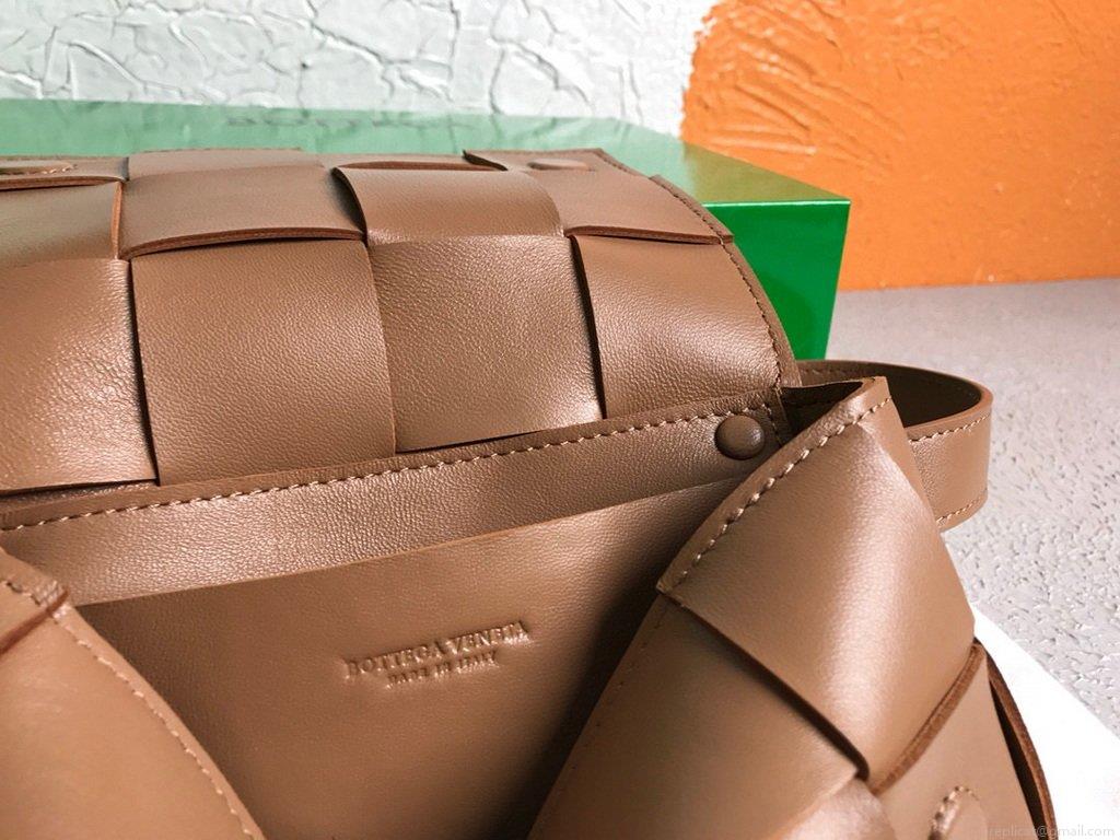 Bottega Veneta BV 639367 Belt-Cassette 55869 Bag Tan