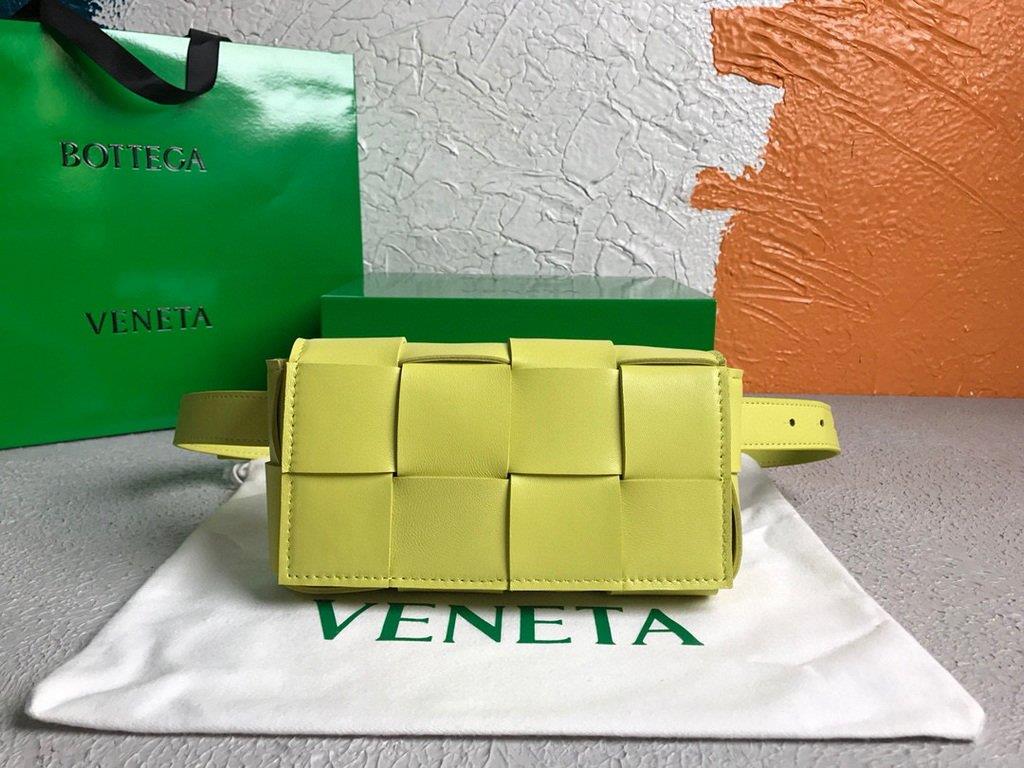 Bottega Veneta BV 639367 Belt-Cassette 55869 Bag Yellow