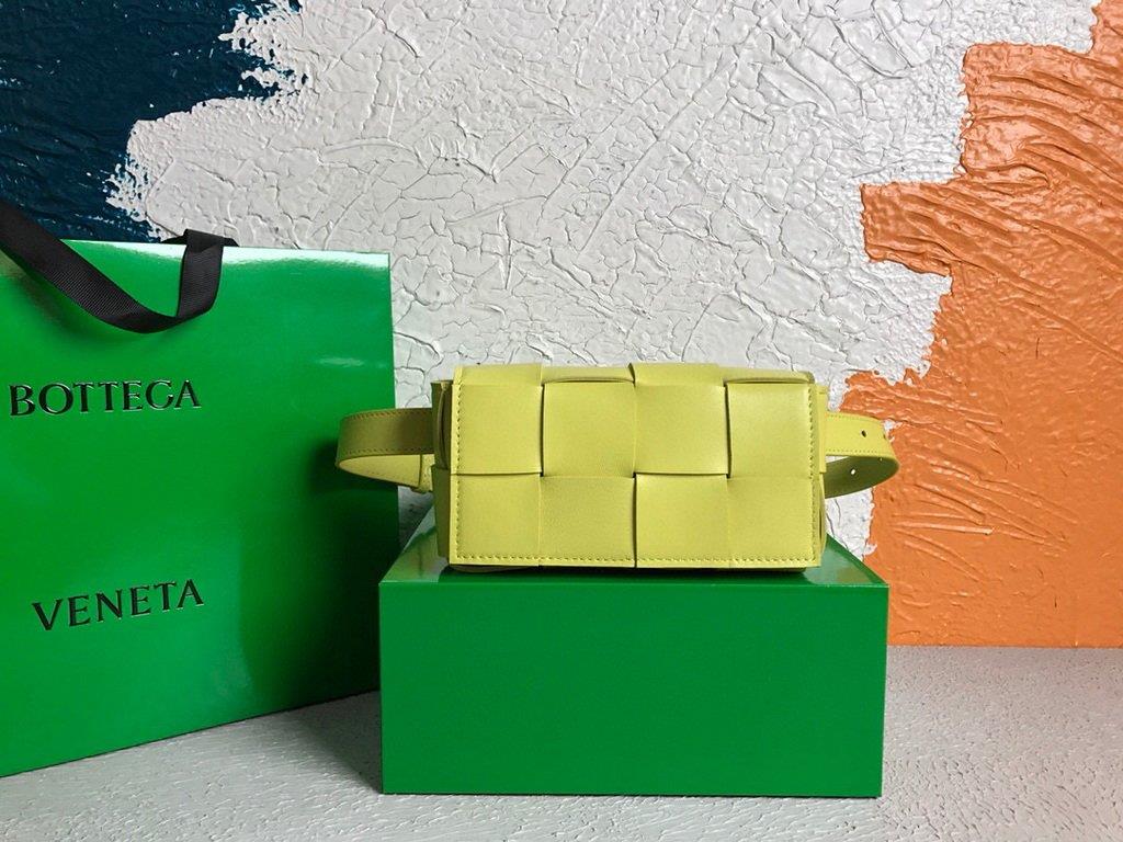 Bottega Veneta BV 639367 Belt-Cassette 55869 Bag Yellow