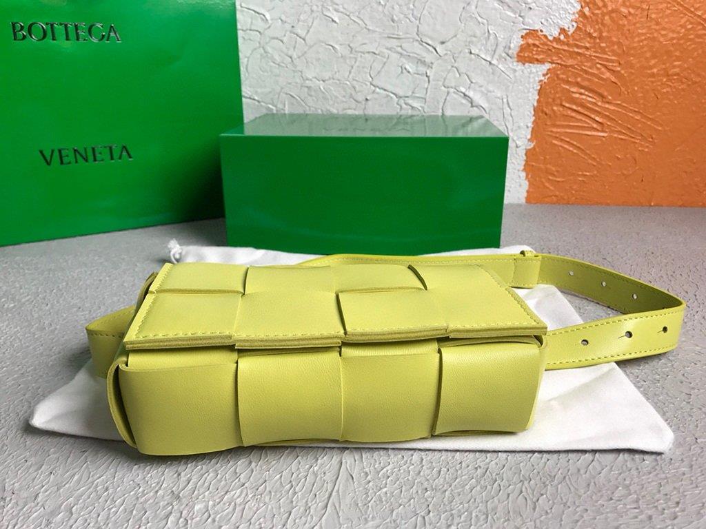 Bottega Veneta BV 639367 Belt-Cassette 55869 Bag Yellow