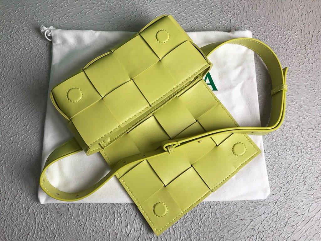 Bottega Veneta BV 639367 Belt-Cassette 55869 Bag Yellow