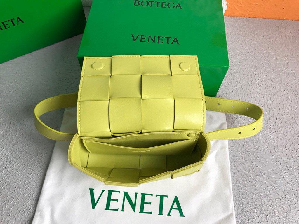 Bottega Veneta BV 639367 Belt-Cassette 55869 Bag Yellow