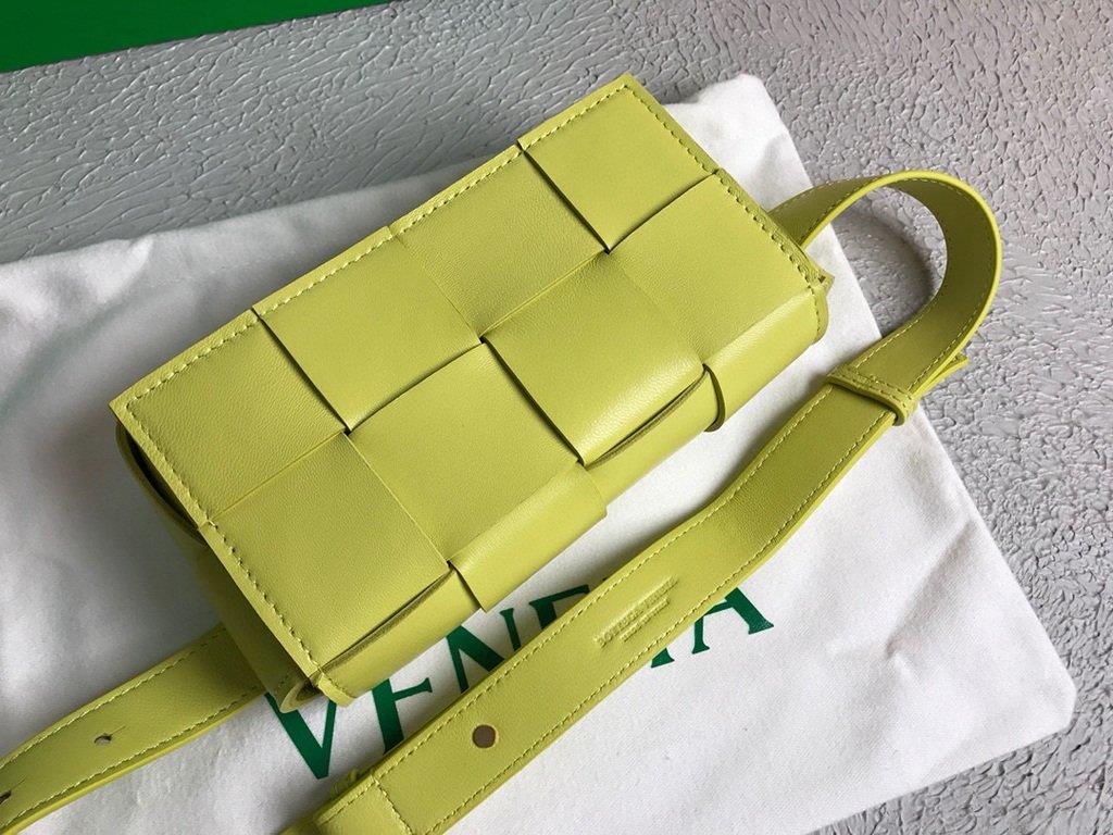 Bottega Veneta BV 639367 Belt-Cassette 55869 Bag Yellow