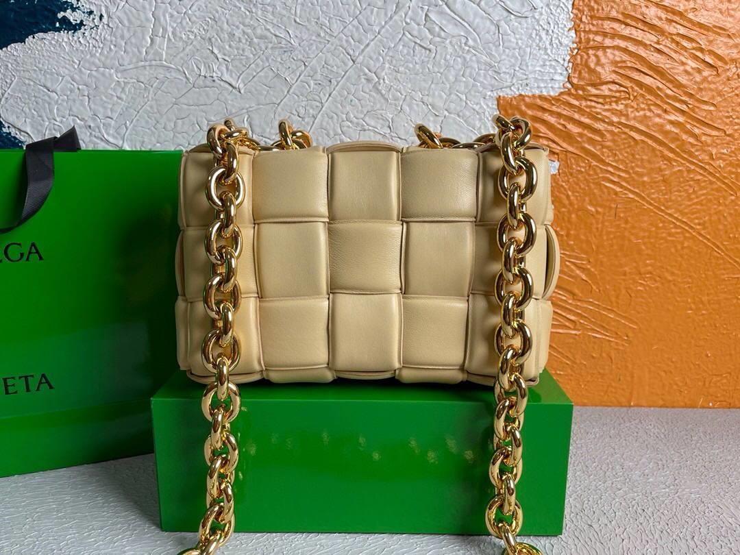 Bottega Veneta BV 20206 Chain Cassette 631421 Apricot Gold