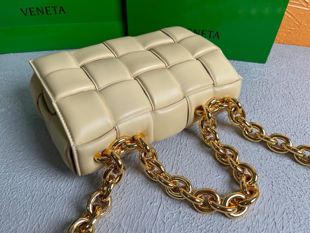 Bottega Veneta BV 20206 Chain Cassette 631421 Apricot Gold