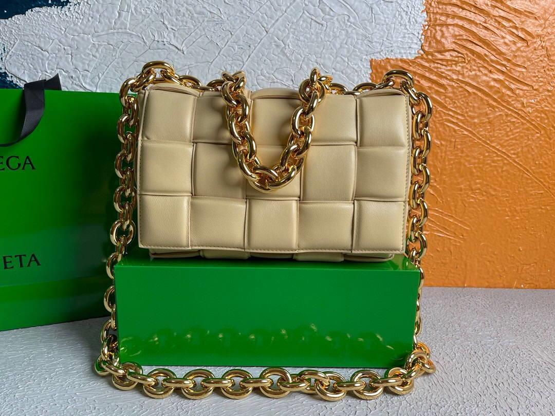 Bottega Veneta BV 20206 Chain Cassette 631421 Apricot Gold