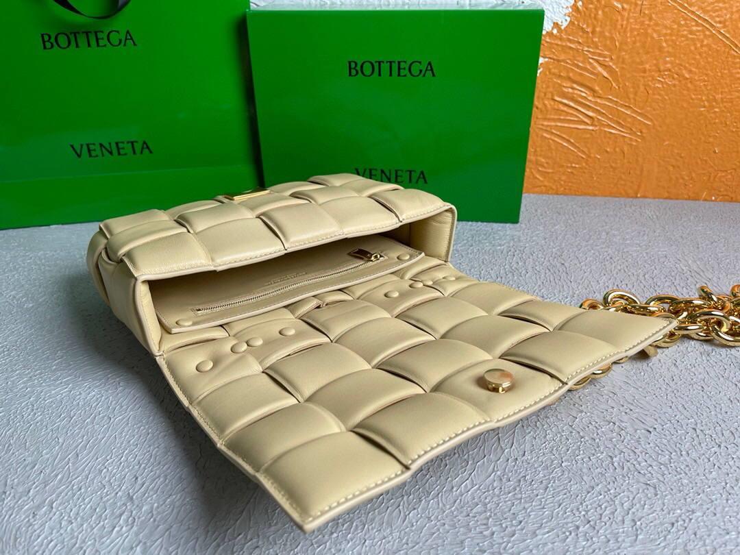 Bottega Veneta BV 20206 Chain Cassette 631421 Apricot Gold