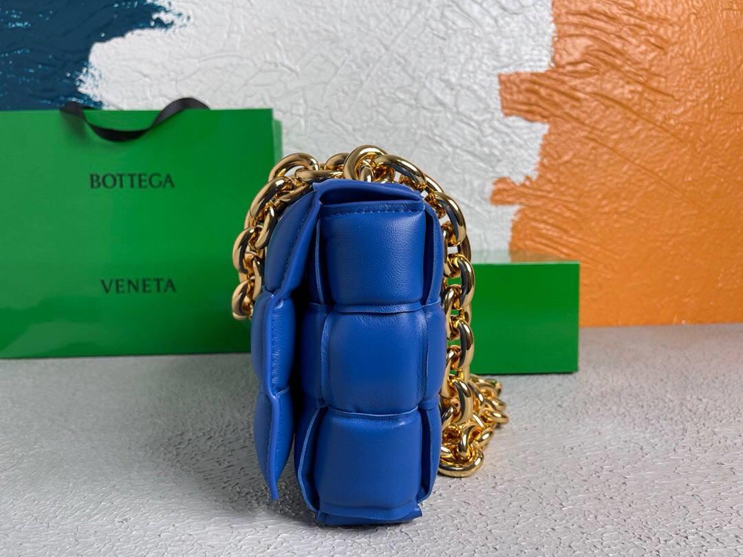 Bottega Veneta BV 20206 Chain Cassette 631421 Cobalt Gold
