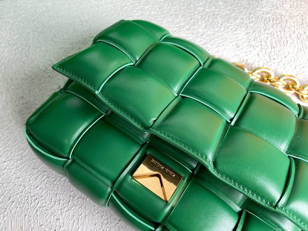 Bottega Veneta BV 20206 Chain Cassette 631421 Green Gold