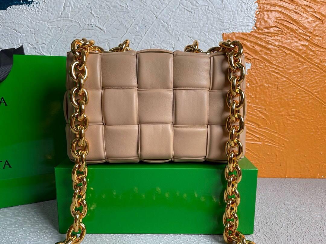 Bottega Veneta BV 20206 Chain Cassette 631421 Light Pink Gold