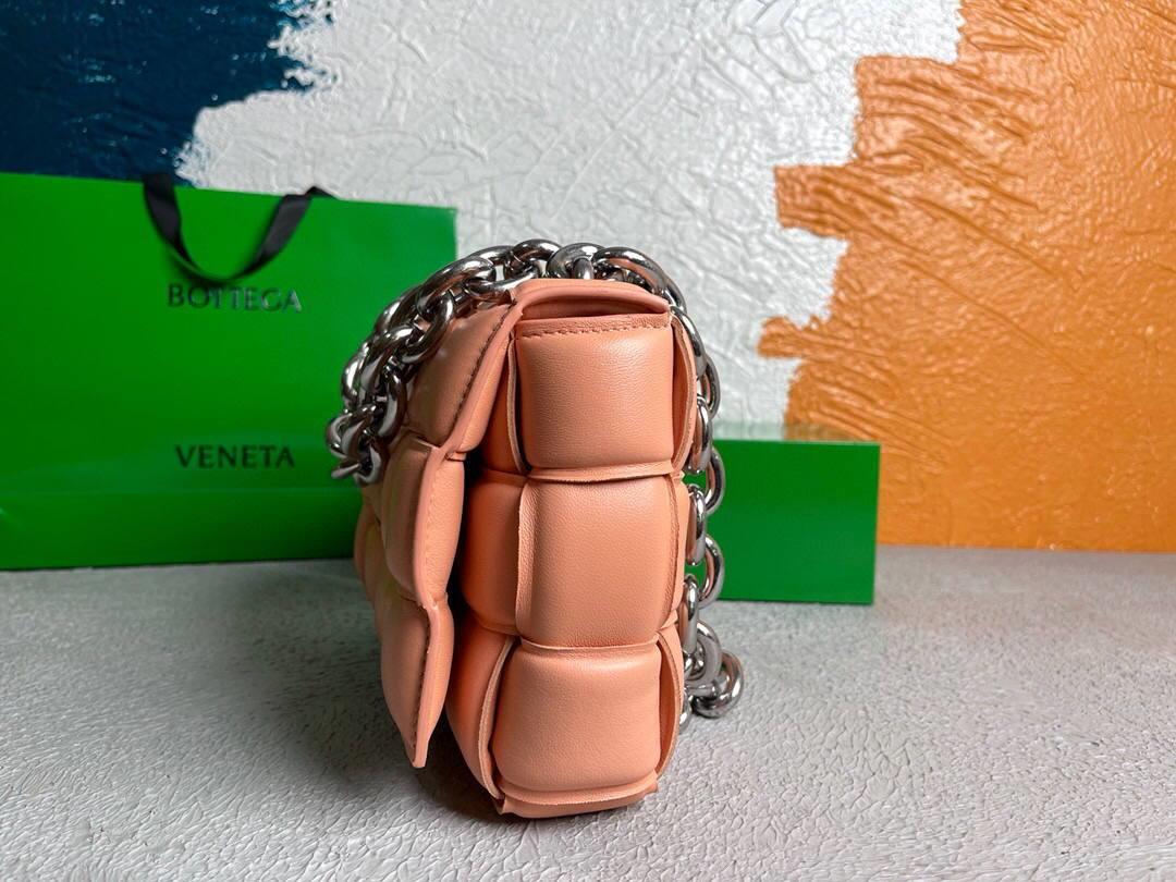 Bottega Veneta BV 20206 Chain Cassette 631421 Light Pink Silver