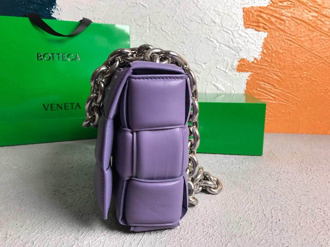 Bottega Veneta BV 20206 Chain Cassette 631421 Purple Silver