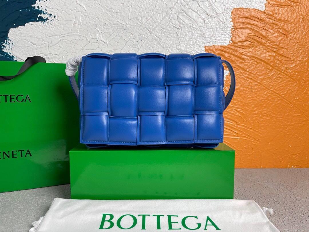 Bottega Veneta BV 20206 Padded Cassette 591970 Blue Gold