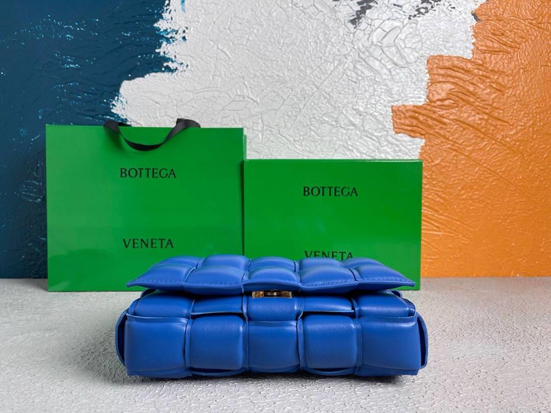Bottega Veneta BV 20206 Padded Cassette 591970 Blue Gold