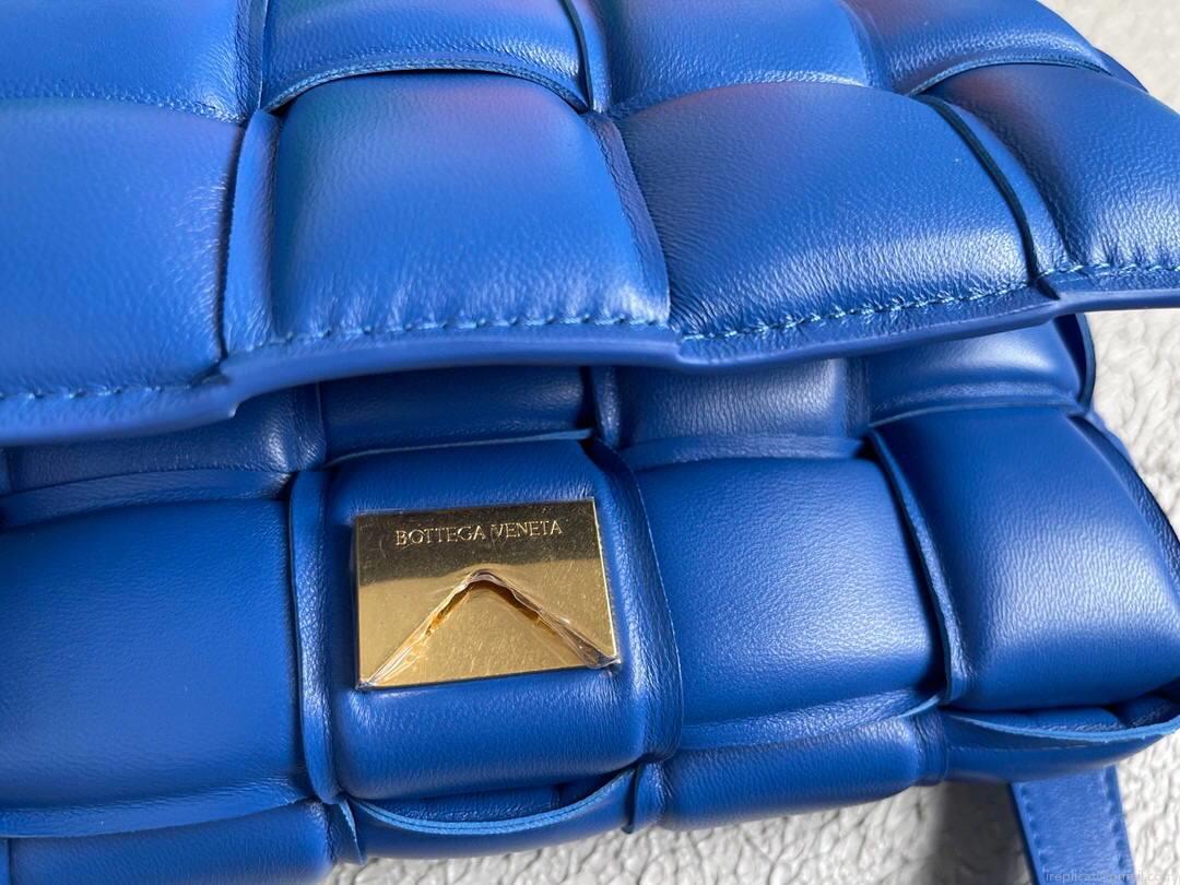 Bottega Veneta BV 20206 Padded Cassette 591970 Blue Gold